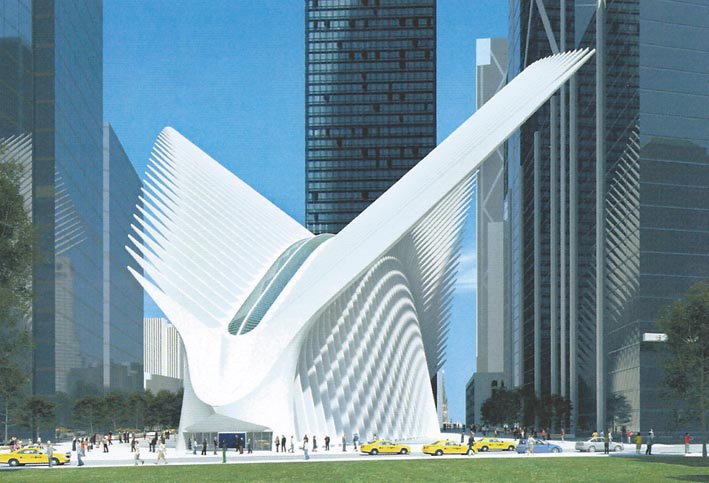 Calatrava, World Trade Center Transportation  Hub,  New York 