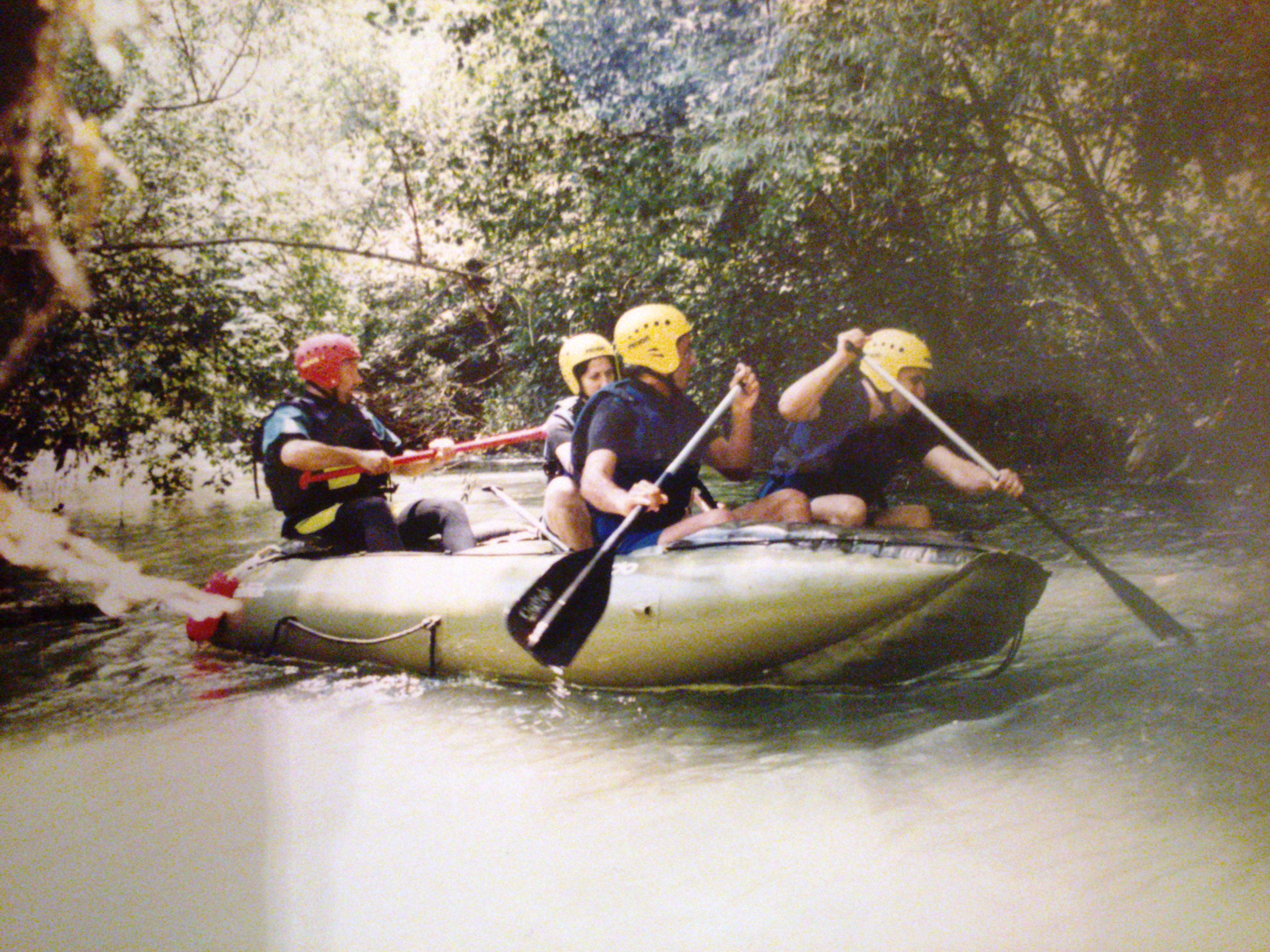 Rafting sul fiume Nera